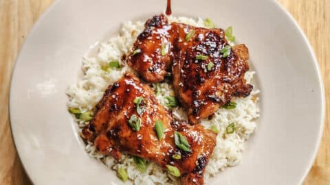 Teriyaki Chicken Thighs with Teriyaki Sauce