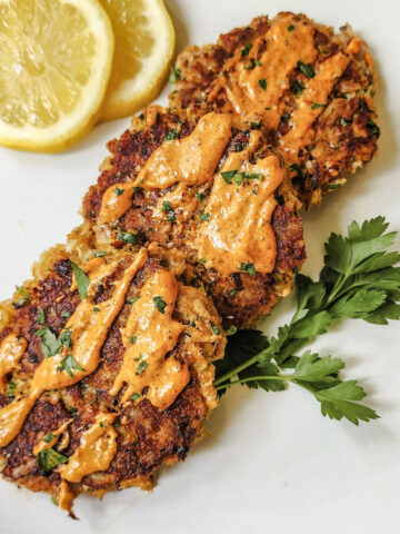 Crabcakes with Old Bay Remoulade