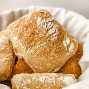 Homemade Ciabatta Rolls