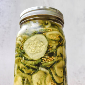 Homemade Bread and Butter Pickles