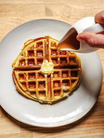 Brown Butter Waffles