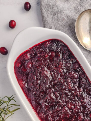 Simple Orange Cranberry Sauce