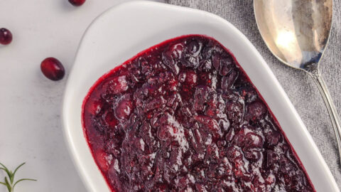 Simple Orange Cranberry Sauce