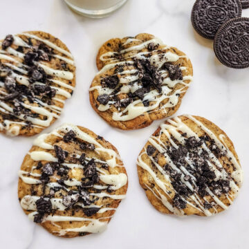 Double Stuffed Cookies and Cream Cookies