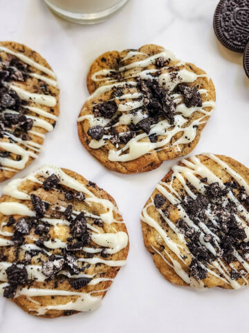 Double Stuffed Cookies and Cream Cookies