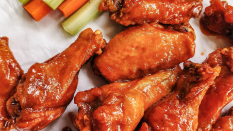 Carolina Red Sauced Hot Wings