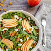 Savory-Sweet Salad with Hot Bacon Dressing