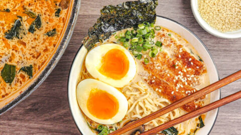 Savory Katsu Chicken Ramen